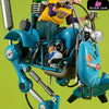 Dragon Ball Son Goku And Gohan Father Locomotive Statue - Megahouse Studio [Pre-Order]