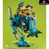 Dragon Ball Son Goku And Gohan Father Locomotive Statue - Megahouse Studio [Pre-Order]