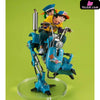 Dragon Ball Son Goku And Gohan Father Locomotive Statue - Megahouse Studio [Pre-Order]