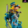 Dragon Ball Son Goku And Gohan Father Locomotive Statue - Megahouse Studio [Pre-Order]