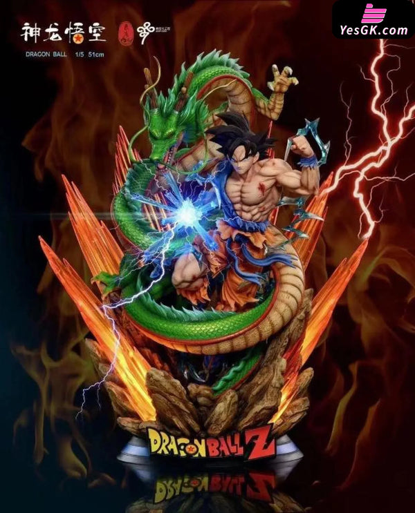 Dragon Ball Son Goku And Shenron 1/5 GK Statue - LC Studio [In-Stock] - Dragon Ball