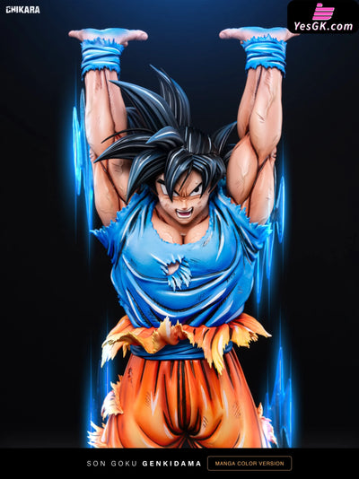 Dragon Ball Son Goku Death Blow Spirit Bomb Resin Statue - Chikara Studio [Pre-Order]