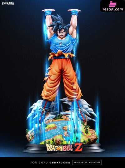 Dragon Ball Son Goku Death Blow Spirit Bomb Resin Statue - Chikara Studio [Pre-Order] Full Payment