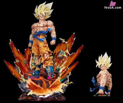 Dragon Ball Son Goku GK Statue - FIGURE CLASS Studio [In-Stock] - Full Payment / 1/6 Scale / Magma Version - Dragon Ball