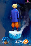 Dragon Ball Son Goku Ice And Snow Winter Clothes Resin Statue - Sunday Studio [Pre-Order]