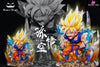 Dragon Ball Son Goku Resin Statue - Demon Studio [In Stock] Full Payment / Yellow Hair / SD Dragon Ball
