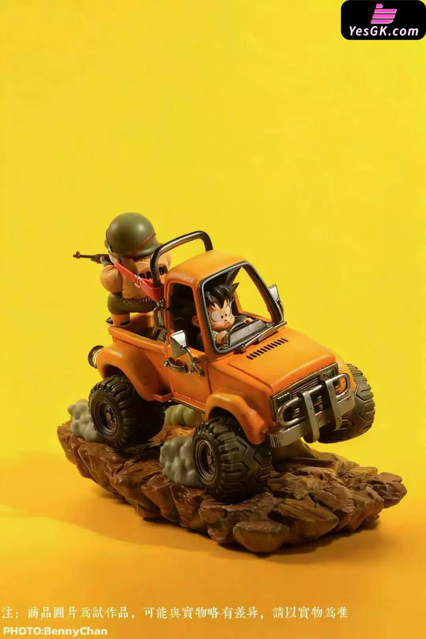 Dragon Ball Son Goku Speeding off-road vehicle 1/20 GK Statue - SENZUBEAN Studio [In-Stock] - Full Payment - DragonBall