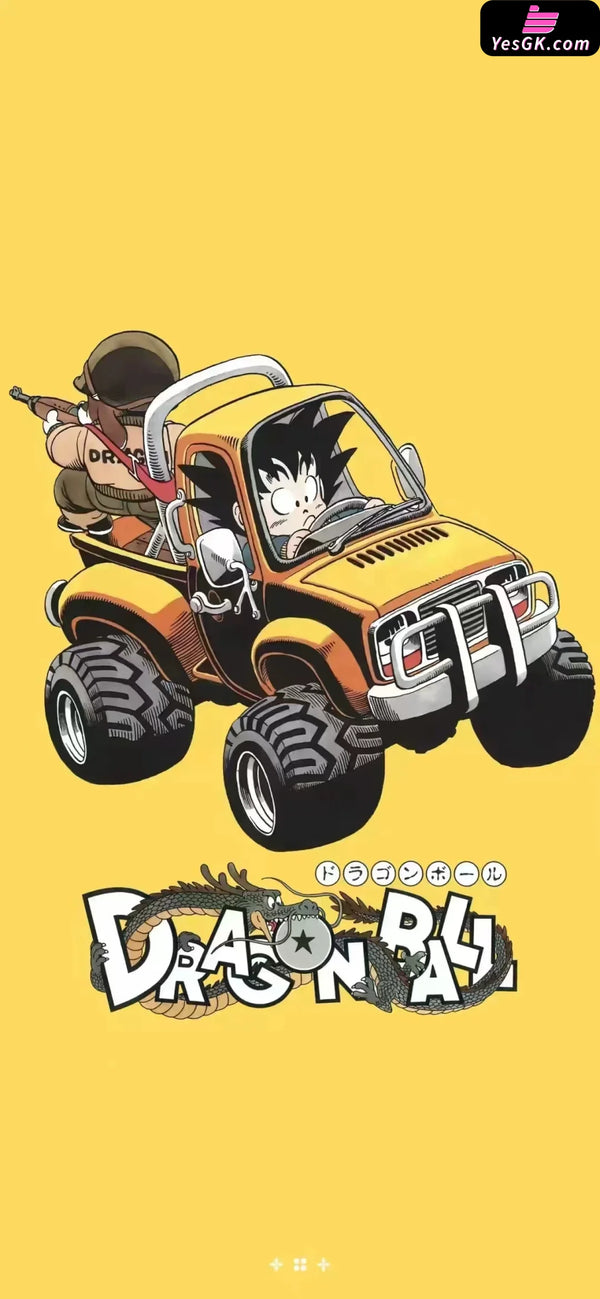 Dragon Ball Son Goku Speeding off-road vehicle 1/20 GK Statue - SENZUBEAN Studio [In-Stock] - Full Payment - DragonBall