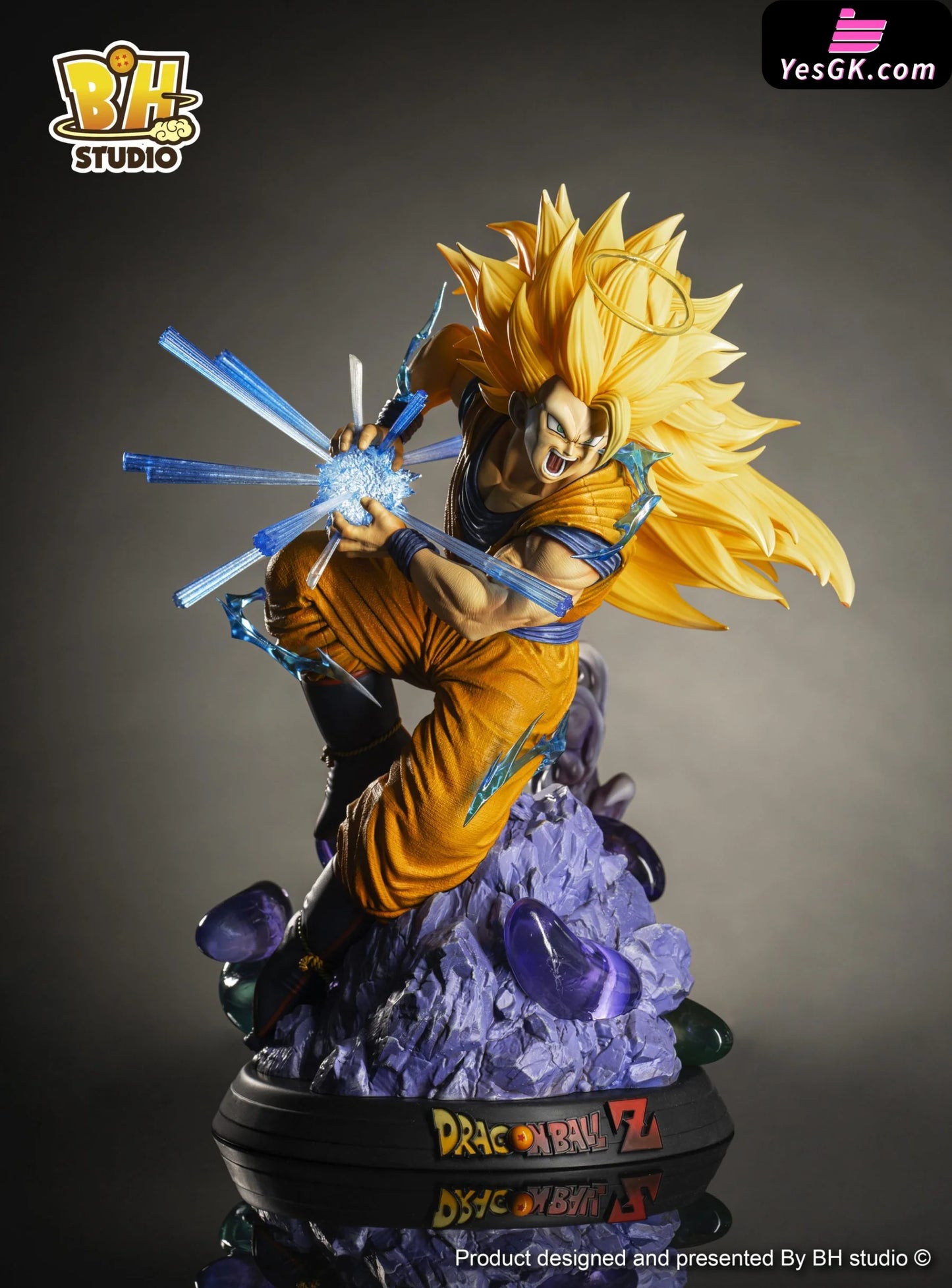 Dragon Ball Son Goku Super Saiyan 3 Burst Resin Statue - Bh Studio [Pre-Order]