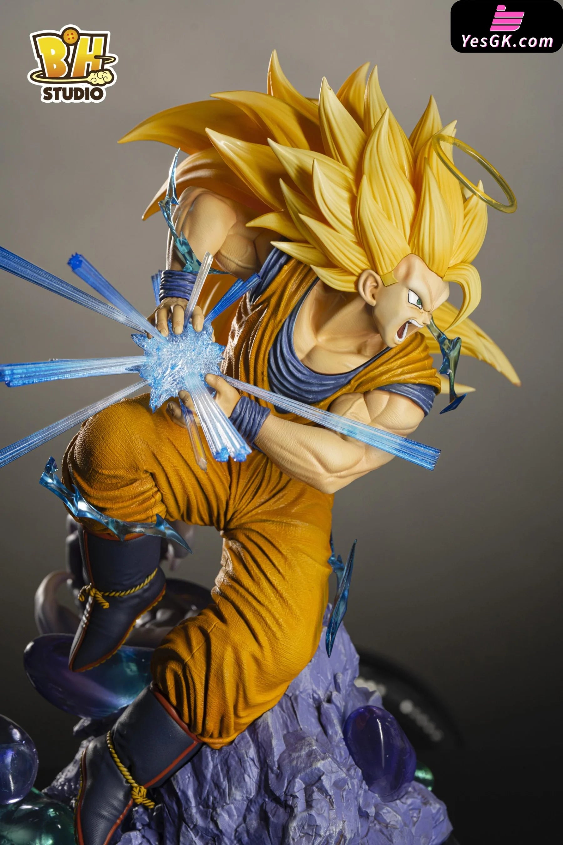 Dragon Ball Son Goku Super Saiyan 3 Burst Resin Statue - Bh Studio [Pre-Order]