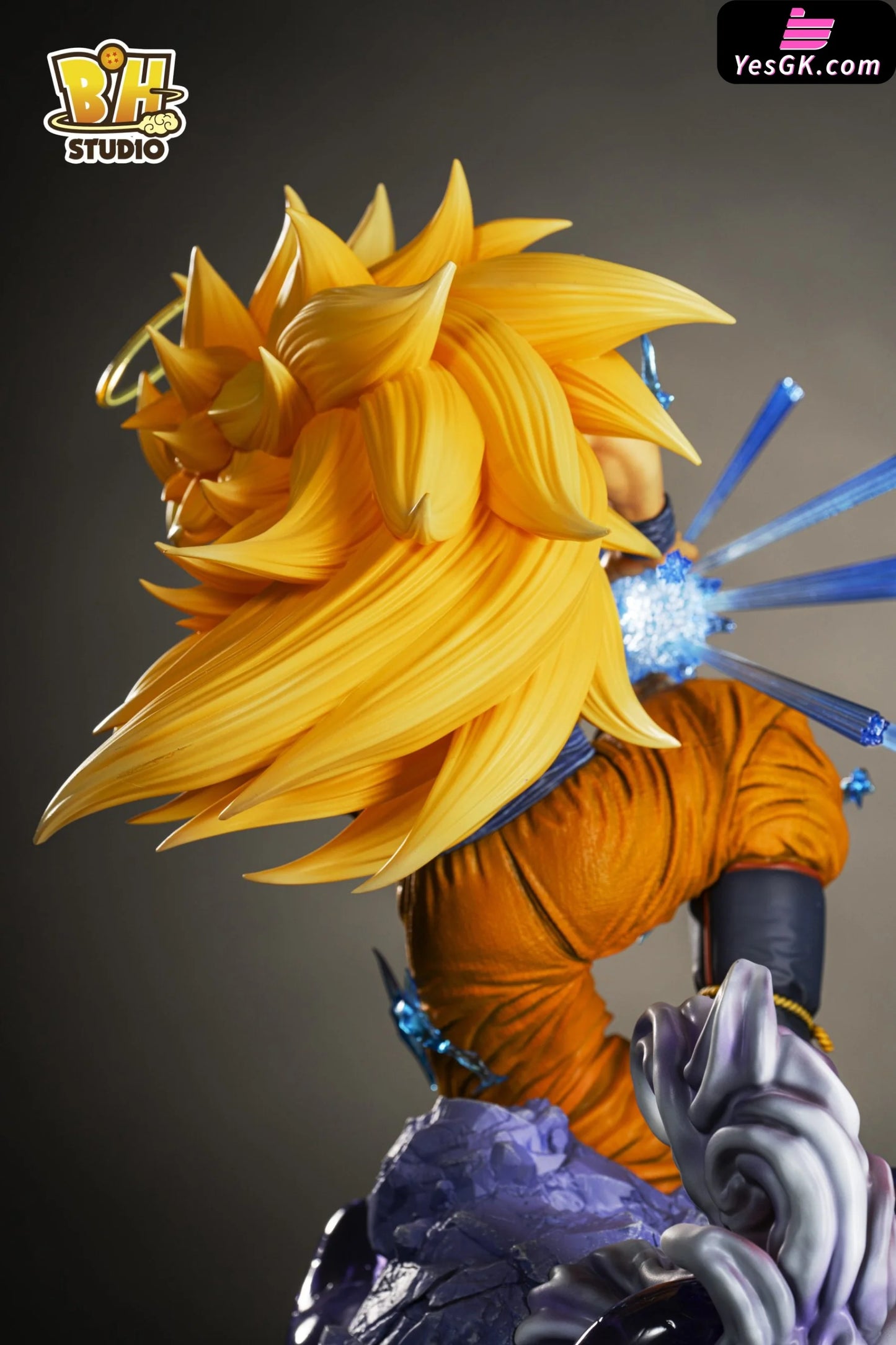 Dragon Ball Son Goku Super Saiyan 3 Burst Resin Statue - Bh Studio [Pre-Order]