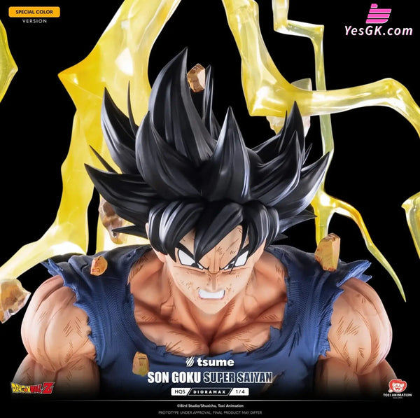 Dragon Ball Son Goku Super Saiyan Hqs Dioramax (Licensed) Resin Statue - Tsume Studio [Pre-Order]