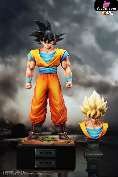 Dragon Ball Son Goku & Tien Shinhan GK Statue - KI Studio [Pre-Order] - Deposit / 1/6 Goku EX Edition - DragonBall