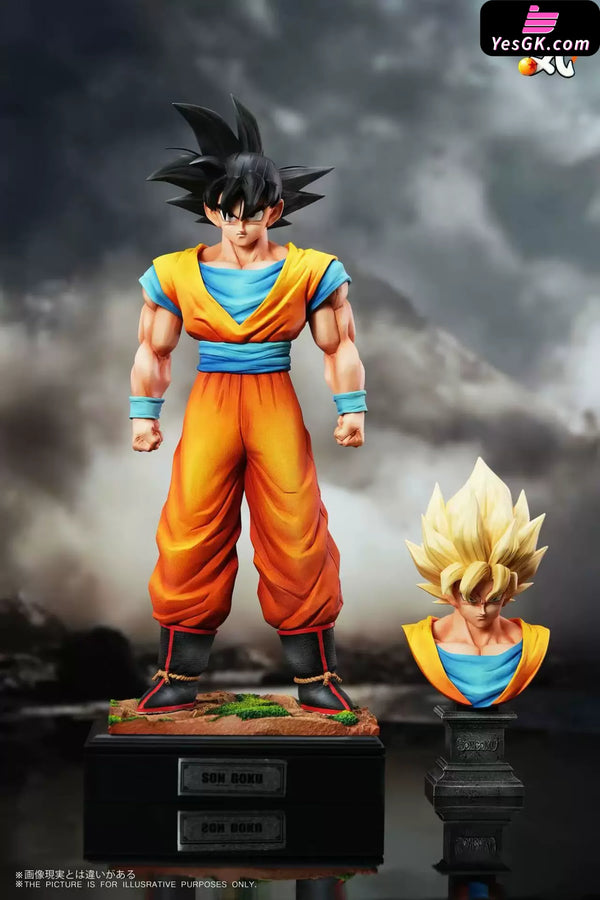 Dragon Ball Son Goku & Tien Shinhan GK Statue - KI Studio [Pre-Order] - Deposit / 1/6 Goku EX Edition - DragonBall