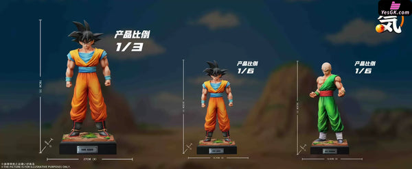 Dragon Ball Son Goku & Tien Shinhan GK Statue - KI Studio [Pre-Order] - DragonBall