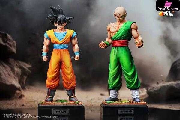 Dragon Ball Son Goku & Tien Shinhan GK Statue - KI Studio [Pre-Order] - DragonBall