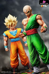 Dragon Ball Son Goku & Tien Shinhan GK Statue - KI Studio [Pre-Order] - DragonBall