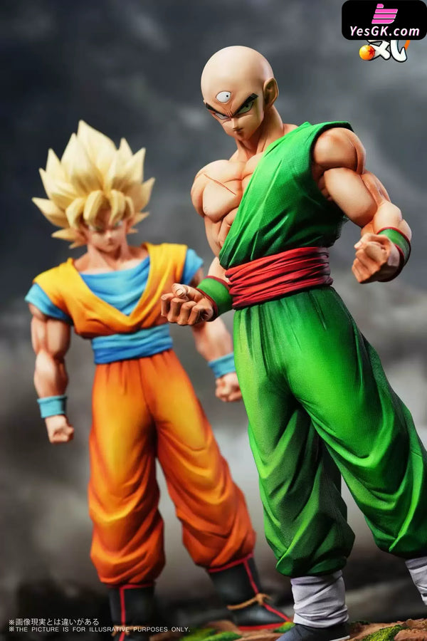 Dragon Ball Son Goku & Tien Shinhan GK Statue - KI Studio [Pre-Order] - DragonBall