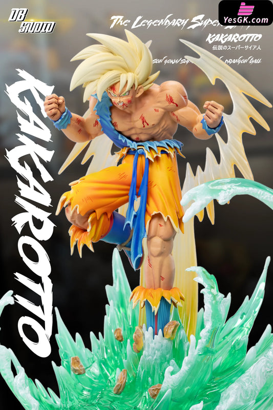 Dragon Ball Son Goku Transforms Into Super Saiyan For The First Time Statue - Db Studio [Pre-Order]