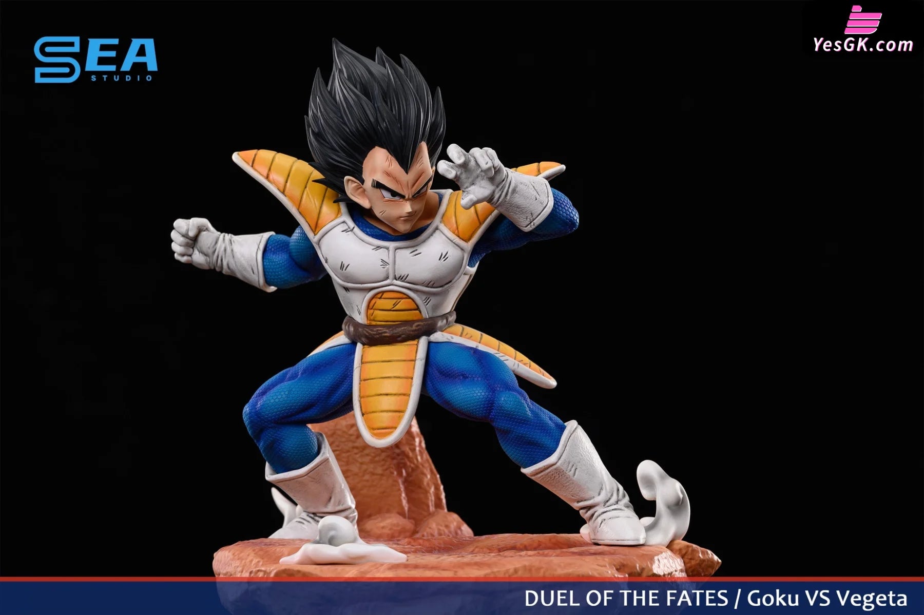 Dragon Ball Son Goku Vs Vegeta Resin Statue - Sea Studio [Pre-Order]