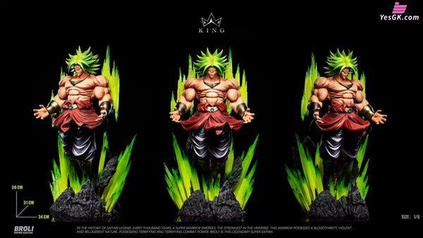 Dragon Ball Sparking! Z Series #1 Legendary Super Saiyan Broly GK Statue - KING Studio [Pre-Order] - DragonBall