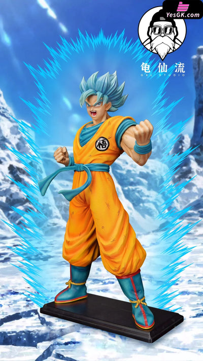 Dragon Ball Ssgss Super Saiyan Blue Son Goku Resin Statue - Gxl Studio [Pre-Order] Deposit / B 1/4