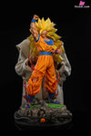 Dragon Ball Standing Door God Series #2 Super Saiyan 3 Statue - 70Cm Studio [Pre - Order]