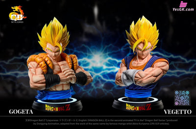Dragon Ball Strongest Gogeta & Invincible Vegito 1/1 GK Statue - QD Studio (Qi Dian) [In-Stock] Full Payment / Gogeta