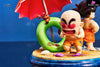 Dragon Ball Summer-Goku & Kuririn Resin Statue - Yi Fan Studio [Pre-Order]