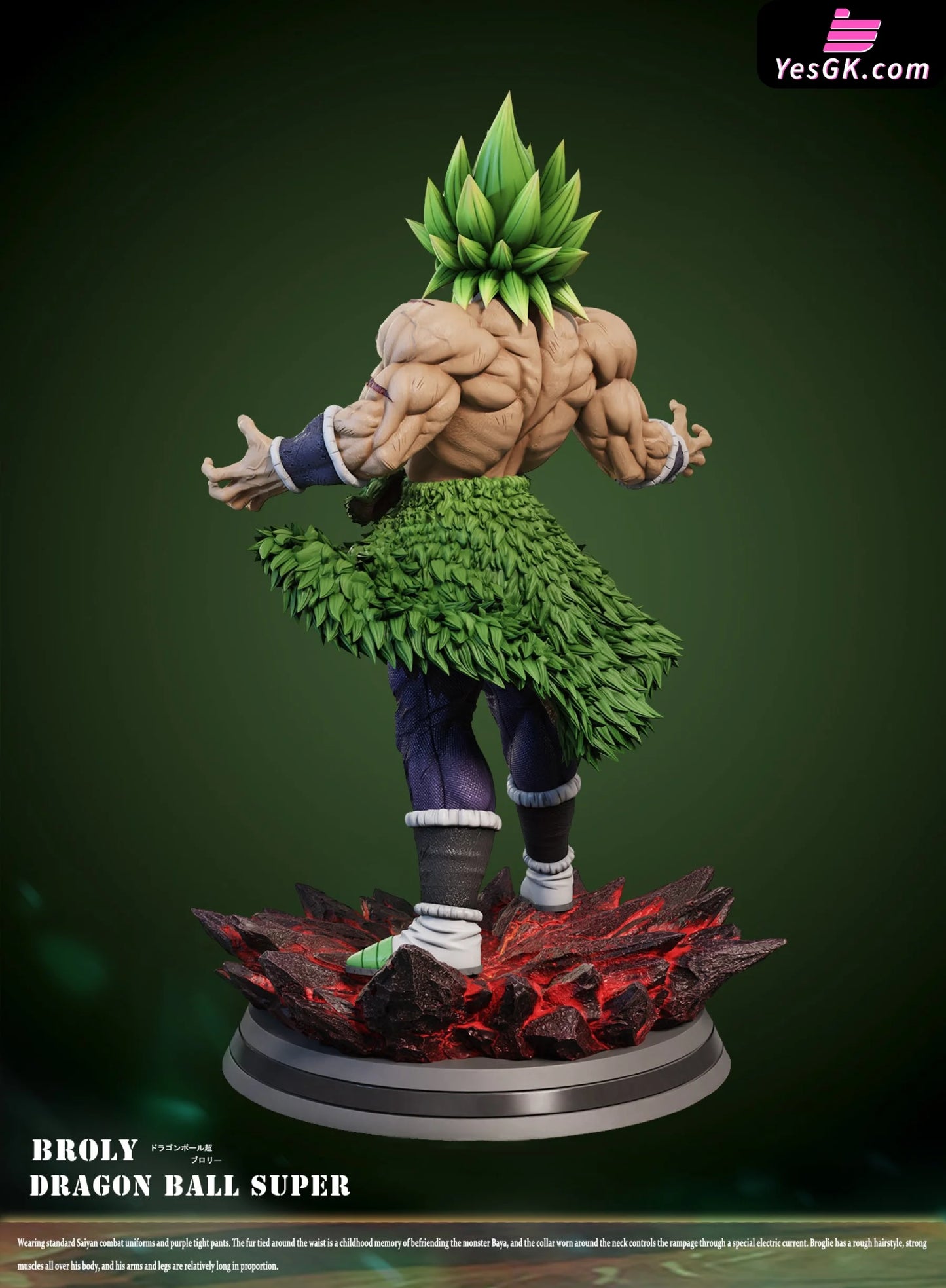 Dragon Ball Super Broly Resonance Series 1St Full Power Statue - Cross Studio [Pre-Order]