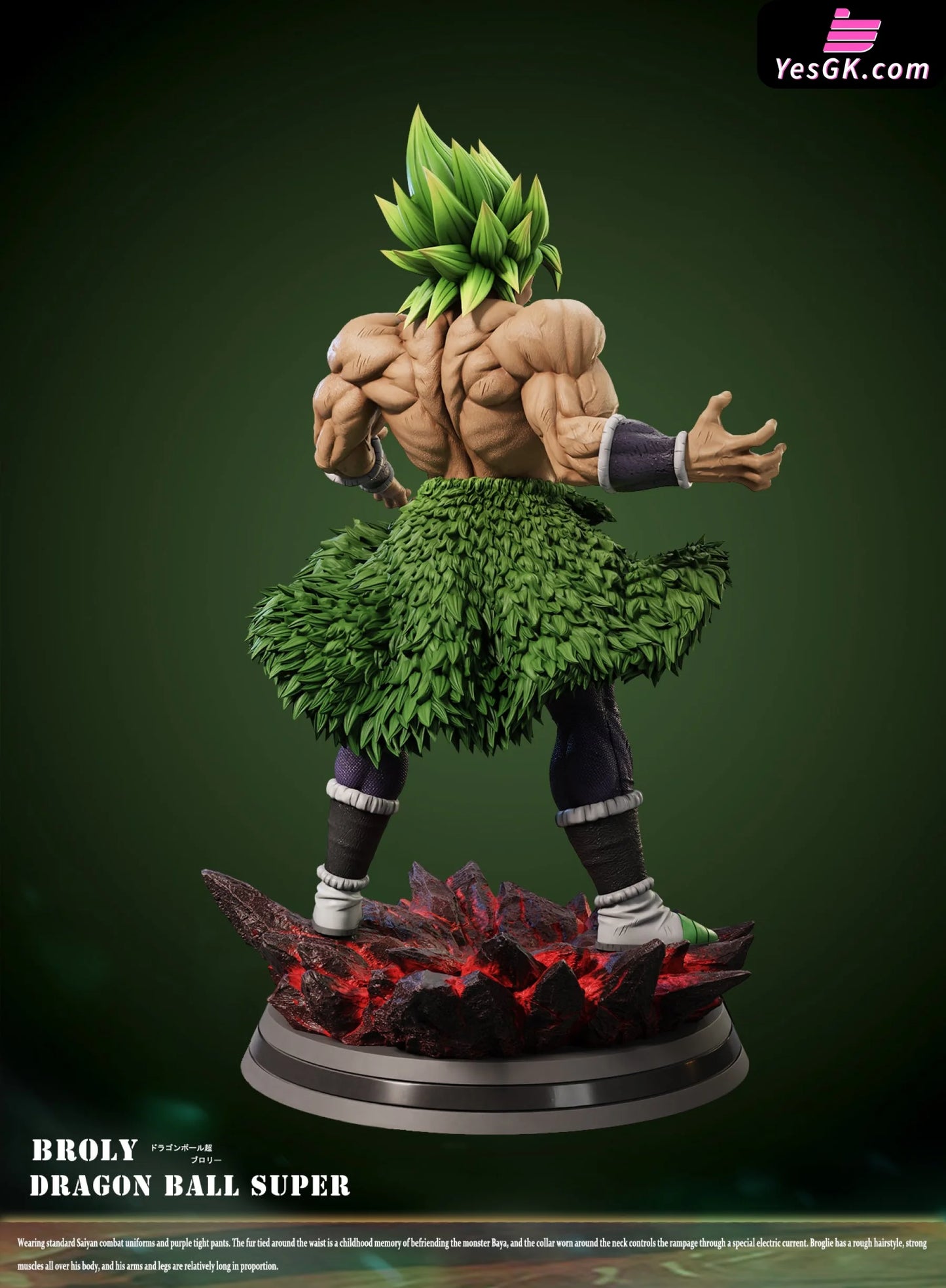 Dragon Ball Super Broly Resonance Series 1St Full Power Statue - Cross Studio [Pre-Order]