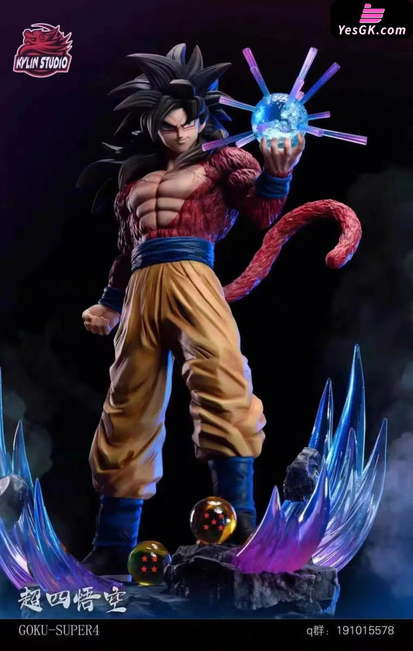 Dragon Ball Super Four Goku Vegetto Vegeta Resin Statue - Kylin Studio [In-Stock]