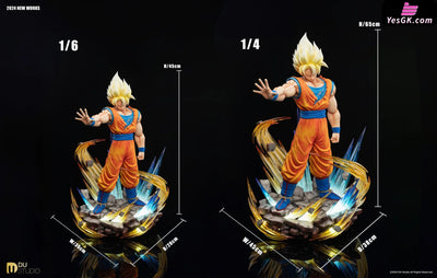 Dragon Ball Super Saiyan 1 Son Goku Gk Statue - Du Studio [Pre-Order]