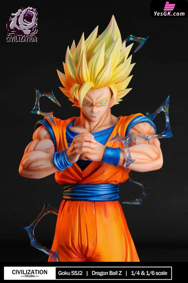 Dragon Ball Super Saiyan 2 GK Statue - Civilization Studio [In-Stock] - Dragon Ball