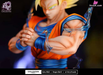 Dragon Ball Super Saiyan 2 GK Statue - Civilization Studio [In-Stock] - Dragon Ball