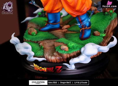 Dragon Ball Super Saiyan 2 GK Statue - Civilization Studio [In-Stock] - Dragon Ball
