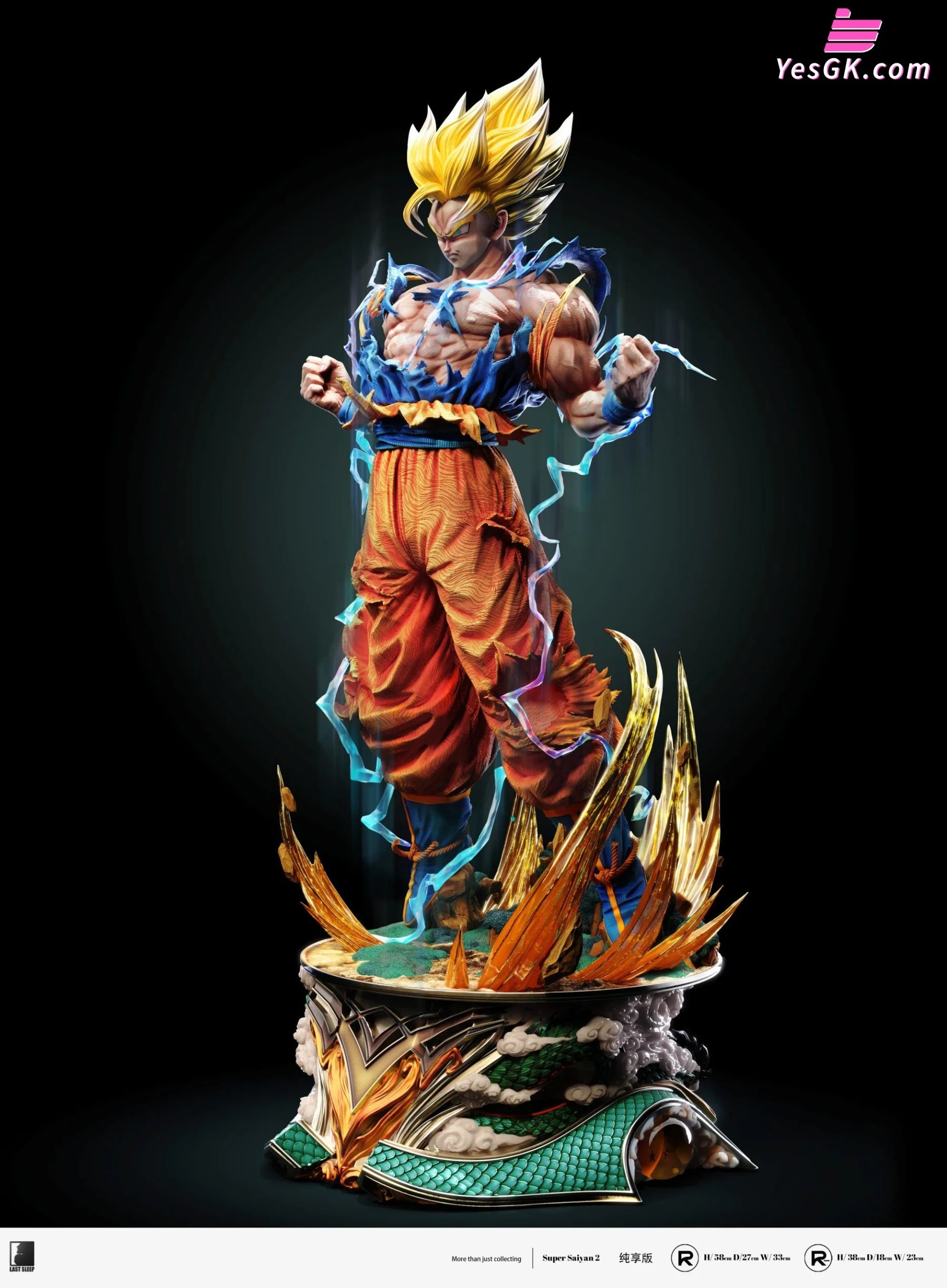 Dragon Ball Super Saiyan 2 Statue - Last Sleep Studio [Pre-Order]