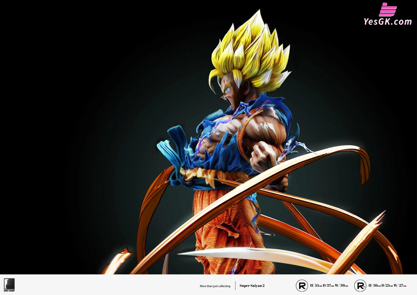 Dragon Ball Super Saiyan 2 Statue - Last Sleep Studio [Pre-Order]