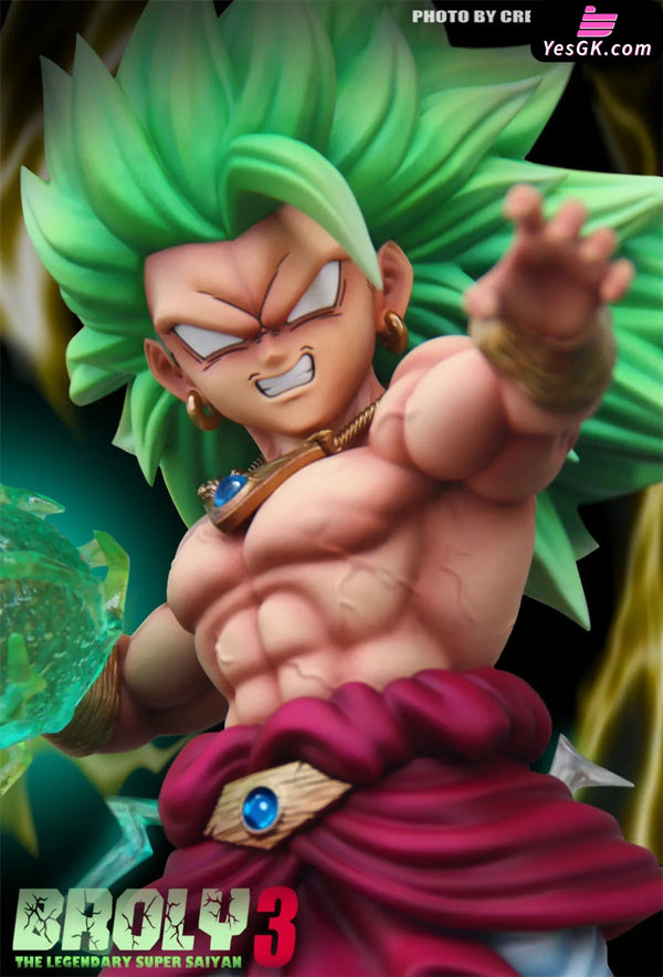Dragon Ball Super Saiyan 3 Broly Resin Statue - Crescent Studio [Pre-Order Closed]
