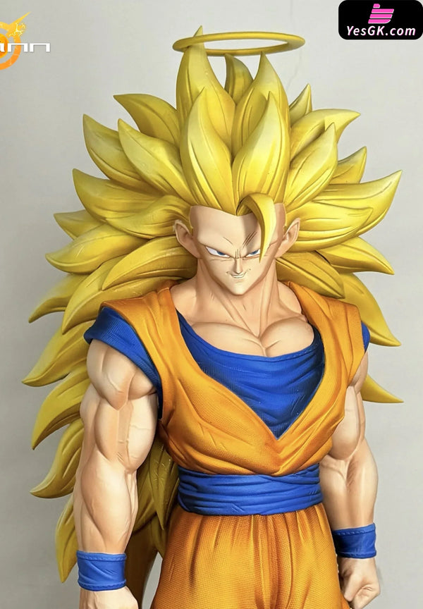 Dragon Ball Super Saiyan 3 Goku GK Statue - Juann Studio [Pre-Order] Full Payment / Manga Color Dragon Ball