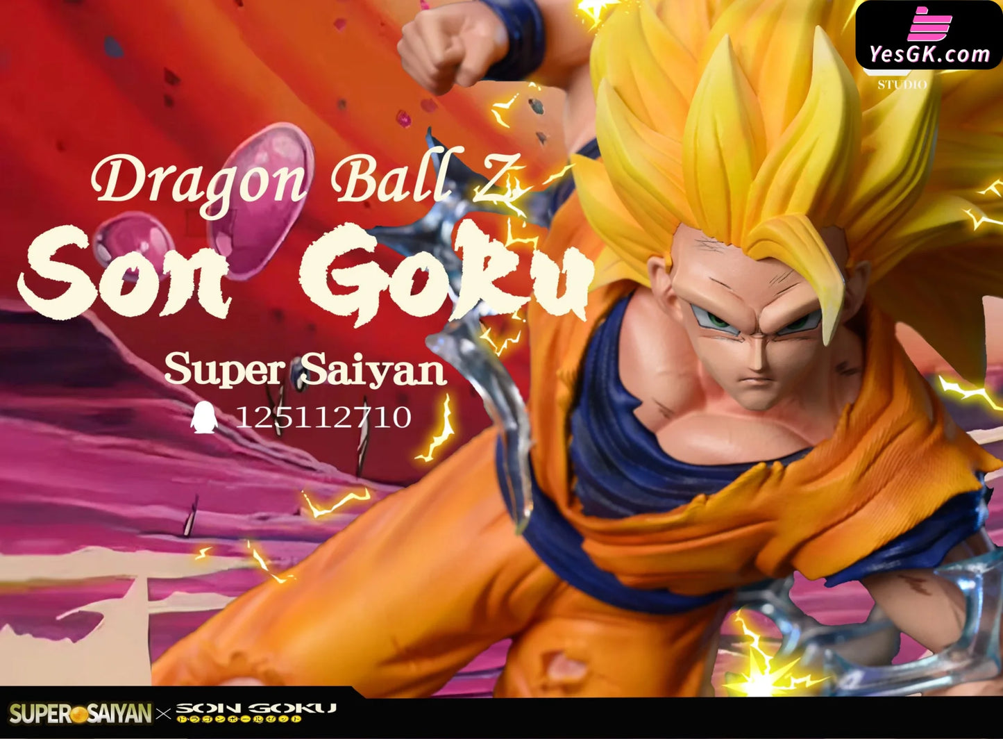 Dragon Ball Super Saiyan 3 Goku The Movie Statue - Up Studio [Pre-Order]