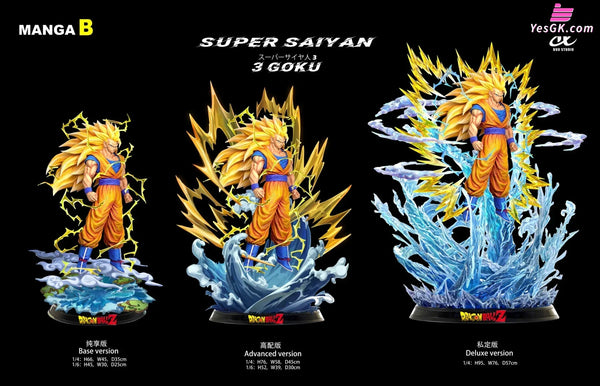 Dragon Ball Super Saiyan 3 Resin Statue - Buu Studio [Pre - Order]