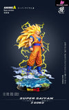 Dragon Ball Super Saiyan 3 Resin Statue - Buu Studio [Pre - Order] Deposit / A (Animation Version)