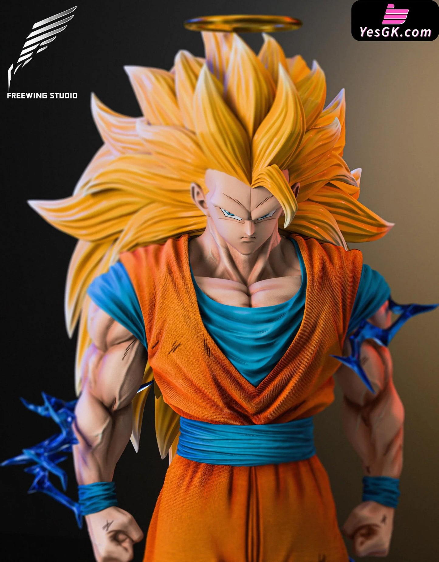 Dragon Ball Super Saiyan 3 Son Goku Resin Statue - Freewing Studio [Pre-Order]