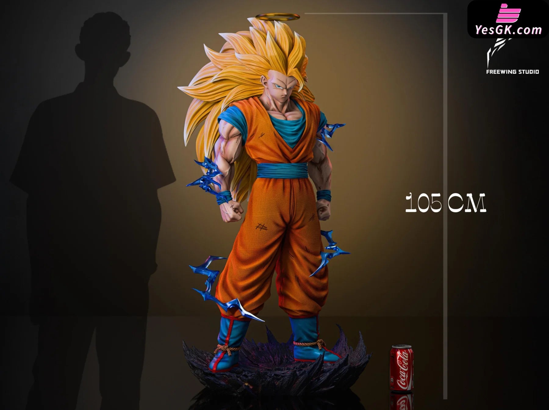 Dragon Ball Super Saiyan 3 Son Goku Resin Statue - Freewing Studio [Pre-Order]