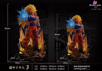 Dragon Ball Super Saiyan 3 Son Goku Resin Statue - Scratch Studio [Pre-Order]