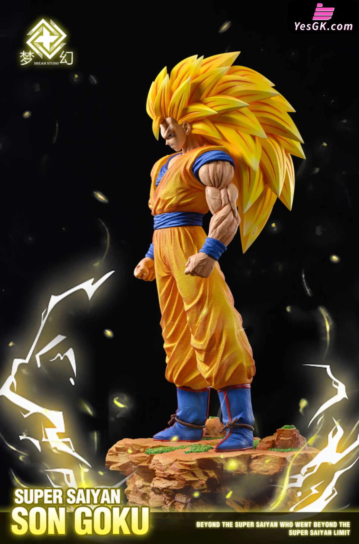 VV Studio Dragon Ball Z Super saiyan 3 Son Goku Statue