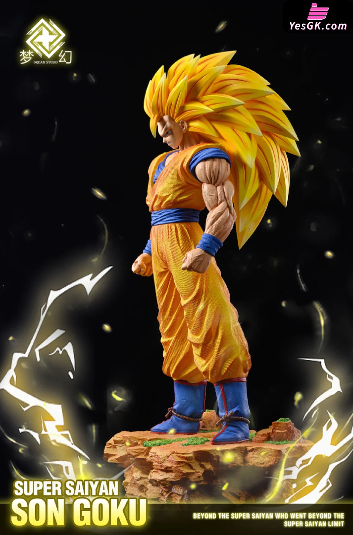 Dragon Ball Super Saiyan 3 Son Goku Statue - Dream Studio [Pre-Order Closed]