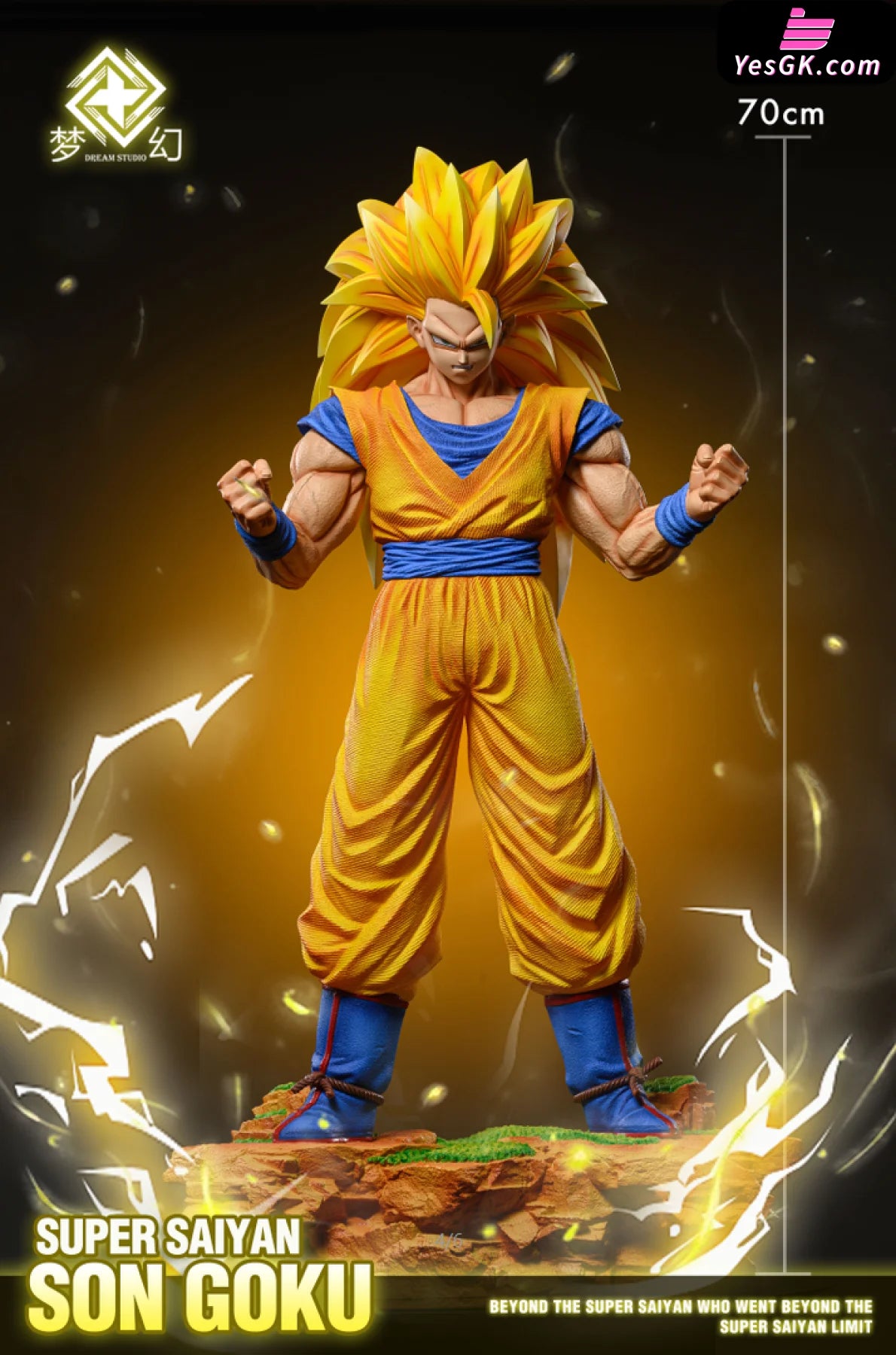 Dragon Ball Super Saiyan 3 Son Goku Statue - Dream Studio [Pre-Order Closed]