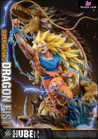Dragon Ball Super Saiyan 3 Son Goku Statue - Hu Ben Studio [Pre-Order]